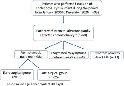 Optimal timing of surgery for prenatally diagnosed choledochal cysts